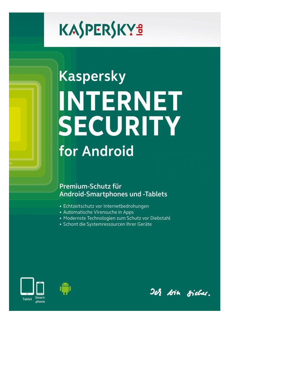  Kaspersky Internet Security for Android 1 Ger t 1 Jahr 