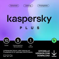 Kaspersky Plus (10 Devices - 1 Year) DACH ESD