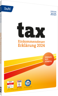 BUHL tax 2025 (für das Steuerjahr 2024) ESD