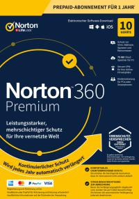 Norton 360 ABO (10 D - 1 Y) Premium inkl. 75GB ESD