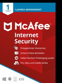 McAfee Internet Security (1 Device - 1 Year) ESD